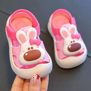 Sandales pour enfants pour garçons en été antidérapantes anti-coups de <span class=keywords><strong>pied</strong></span> protection bébé sandales pour tout-petits - Product Image 6