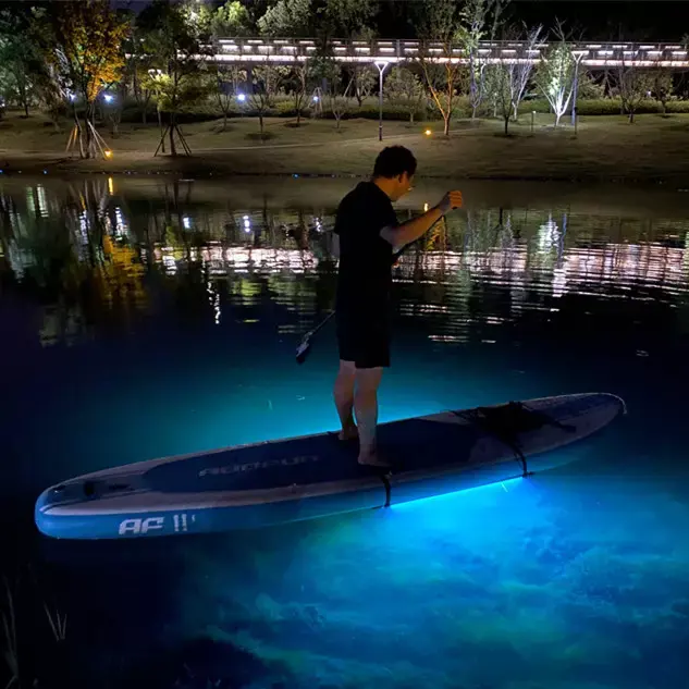 Custom Logo SUP LED Lights Stand Up Paddle Board Surfboard Paddle SUP Board Night LED Light