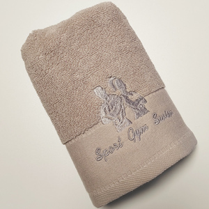 Logo <span class=keywords><strong>de</strong></span> broderie personnalisé professionnel 100% serviettes en coton plusieurs couleurs Sport Workout Gym <span class=keywords><strong>Serviette</strong></span> - Product Image 5