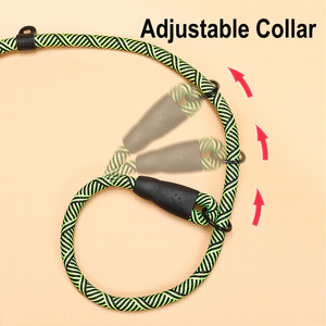 Hoopet-Conjunto de Collar y correa elástica para perros de gran tamaño, correa elástica sin tirones, con mango acolchado suave, suministro de fábrica - Product Image 3