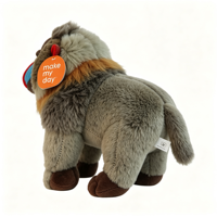 Peluche Mandrinou réaliste, animal sauvage en peluche super douce, 31-50cm, cadeau d'anniversaire, fabrication OEM personnalisée, vente en gros