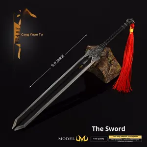 Cangyuan Pictures Modelos de juguete de aleación de zinc de metal completo Adornos de animales tallados a mano para decoraciones navideñas Película Televisión - Product Image 2