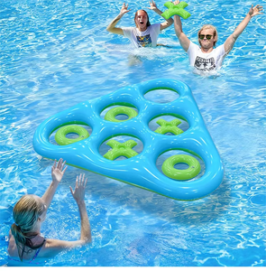 Nouveaux jouets de piscine gonflables <span class=keywords><strong>en</strong></span> PVC, jeu de lancer d'anneaux aquatiques, jouets aquatiques gonflables pour enfants - Product Image 5