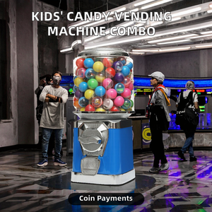 Gewerblicher Süßigkeitenautomat-Kombination mit Beliebtem Münzzahlungssystem für Kinderpartys und Vermietungen vom Anbieter - Product Image 2