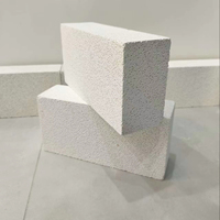 Brique réfractaire isolante légère en mullite frittée Tynason JM23/JM26/JM28/JM30 à faible conductivité thermique pour four à rouleaux, origine Henan