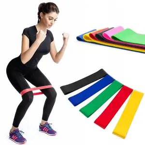 China Supplier Supply Popular Highly Elastic Fabric Non slip Gym Beauty Butt Leg Hip Circle Resistance Band