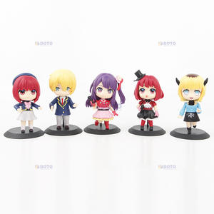 10 pièces/ensemble 10 cm Figurines d'action Q Version Kawaii, ornements de jouets, personnage d'anime OSHI NO KO Hoshino - Product Image 3