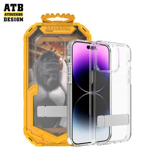 Fashion pabrik Twill desain Anti-slip Anti-gores aluminium Alloy Bracket Cover UNTUK IPhone untuk Samsung telepon Caes