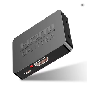 DHL 30PCs Distribuidor HDMI One in Two Out TV <span class=keywords><strong>Converter</strong></span> Expansión 4K con Audio Interfaz HDMI Adaptador de cable HD - Product Image 1