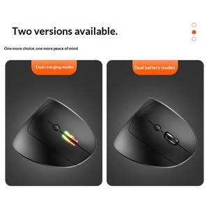 Ergonomic Vertical Blue Tooth <b>Mouse</b>, <b>Rechargeable</b> Silent High Comfort <b>Wireless</b> Office <b>Mouse</b> - Product Image 4