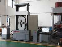 100KN Double kolom kontrol komputer Universal elektronik mesin pengujian HST WDW-100E kelas 0.5 Taiwan DELTA AC Servo Motor