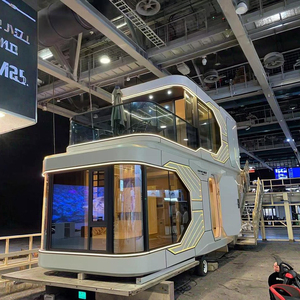 Casa <span class=keywords><strong>Capsula</strong></span> Ecologica da Esterno Pod di Lusso <span class=keywords><strong>Hotel</strong></span> <span class=keywords><strong>Capsula</strong></span> Spaziale Stanza a <span class=keywords><strong>Capsula</strong></span> Cabina Prefabbricata Apple Casa Container - Product Image 2