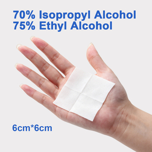 Lingettes d'<span class=keywords><strong>alcool</strong></span> éthylé à 75 % sans peluches pour fournitures onglerie, vente en gros - Product Image 2