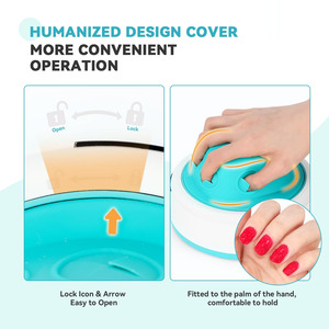 Máquina Eléctrica de Vapor para Uñas, Calentador de Manicura y Pedicura con Luz LED, Secador de Uñas de 5 Dedos, Uso en Salón y Hogar - Product Image 5