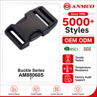 Sangles d'épaule pour sac à dos avec boucle latérale en plastique personnalisée ANMCO