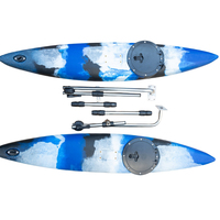 Accessoires de stabilisation pour kayak de pêche en matériau LDPE durable, stabilisateur pour les eaux océaniques, surf, vente en gros