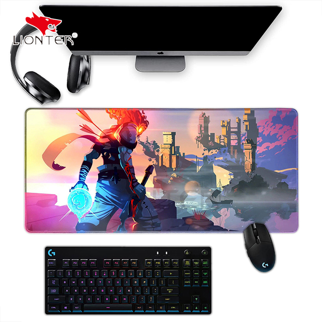 XXL  Custom Print Non-Slip Rubber Base Gaming Mat Deskpad Sublimation Gamer Mousepad Customized Design Mouse Pad Desk Mat