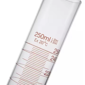 5mL 10mL 25mL 50mL 100mL laboratorio chimico borosilicato <span class=keywords><strong>cilindro</strong></span> di vetro <span class=keywords><strong>graduato</strong></span> - Product Image 4