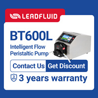 Pompe péristaltique Lead Fluid BT600L, mini-machine de remplissage automatique avec moteur pas à pas pour laboratoire médical et chimique