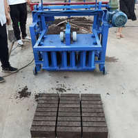Machine à modeler automatique pour la fabrication de briques, moulage de blocs de ciment, à vendre