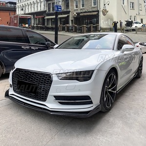 สปอยเลอร์กันชนหน้ารถยนต์ ฝาครอบป้องกันกันชนหน้า ชุดแต่งกันชนหน้า สำหรับ Audi A7 2015-2018 อุปกรณ์ตกแต่งรถยนต์ - Product Image 3