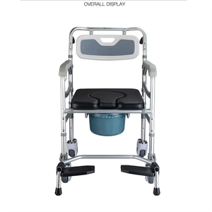 Silla de Inodoro y Ducha con Ruedas y Orinal, de Alta Calidad, en Oferta - Product Image 6