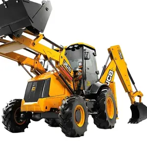 Mesin penggali backhoe bekas penjualan laris asli UK dibuat JCB 3CX 4CX roda backhoe loader dengan harga murah