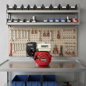 Un moteur OHV de 5,5 CV et 163 cm³ alimente une pompe à eau moyenne pour la saison sèche en Tanzanie, ce qui permet d'économiser 30 % des frais de carburant sur les petites exploitations agricoles. - Product Image 1