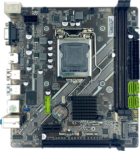 Carte mère Esonic H61 M.2 NVME DDR3 <span class=keywords><strong>Chipset</strong></span> H61 <span class=keywords><strong>LGA</strong></span> <span class=keywords><strong>1155</strong></span> Ordinateur de bureau PC Carte mère MATX pour Intel Core 2e/3e génération - Product Image 2