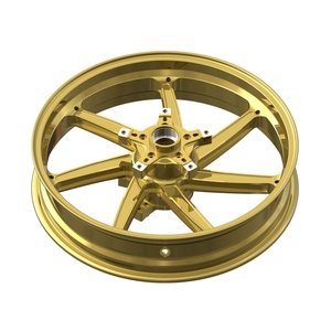 Cerchi in Lega di Alluminio Forgiati CNC di Precisione da 17 Pollici per <span class=keywords><strong>Moto</strong></span> Yamaha YZF R1/R6/R3, Adatti per <span class=keywords><strong>Moto</strong></span> Sportive Yamaha - Product Image 1