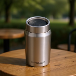 Thermos Thermocafe Mug de voyage en acier inoxydable 16 oz, récipient isotherme pour boissons chaudes et froides - Product Image 3