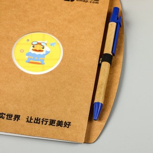Customized Spiral Notebook Kraft <b>Paper</b> <b>Digital</b> Printing Eco Friendly Promotional Use - Product Image 5