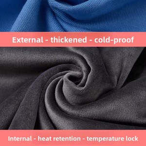 <span class=keywords><strong>Cardigan</strong></span> da Infermiera in Velluto Lavorato a Maglia, Caldo e Spesso, <span class=keywords><strong>Blu</strong></span>, Anti-Pilling, per Lavoro Ospedaliero - Product Image 4