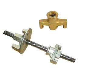 Accesorios de andamios de fabricación <span class=keywords><strong>profesional</strong></span>: Tirante de hierro fundido 10/12mm, 15/17mm, 16mm, 20/22mm y Tuerca de mariposa para anclaje de encofrado - Product Image 4