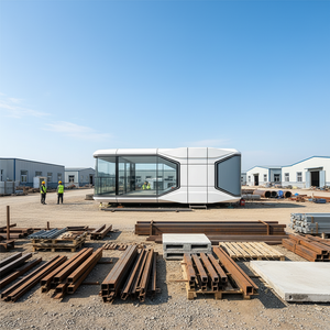 Bâtiments à structure en acier galvanisé durable, style industriel moderne pour entrepôts, usines et projets de construction commerciale - Product Image 1