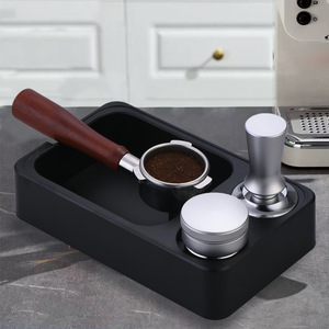 ชุดอุปกรณ์กดผงกาแฟพร้อมถาดเก็บและด้ามจับสำหรับทำเอสเพรสโซ - Product Image 3