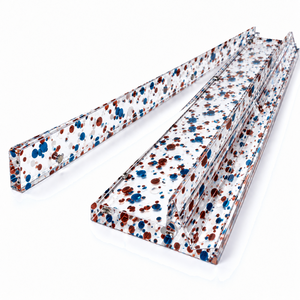 Soportes y Empujadores de Mahjong con Diseño de Puntos Rojos, Blancos y Azules, de Acrílico Transparente de 20 Pulgadas, Accesorios Patrióticos para Juegos, Venta al Por Mayor OEM - Product Image 3
