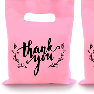 Gracias PE Bolsas de compras a granel de plástico para envasado de alimentos-Uso para papas fritas Pizza Leche Alimentos para mascotas - Product Image 1