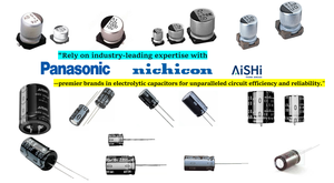 Condensateurs électrolytiques en aluminium MINIATURE 220uF 20% ERJ1JM221G20OT <span class=keywords><strong>Plugin</strong></span> D10xL20mm - Product Image 4