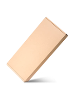 Emballage d'avion en papier kraft Boîte postale simple pour cosmétiques, jouets, produits d'emballage à des prix abordables et de bonne qualité, taille personnalisée