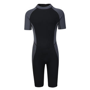 ZOZS 2MM néoprène respirant col en v hommes combinaison courte plongée conjointe voile Kayak surf dérive méduse costume pour - Product Image 2