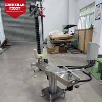 Équipement de pulvérisation à haute efficacité, Station de revêtement automatique CNC pour la finition des surfaces de pièces à formes spéciales