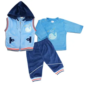 Hot selling good quality kids clothing baby boy clothing sets 0 to 3 months winter baby clothes