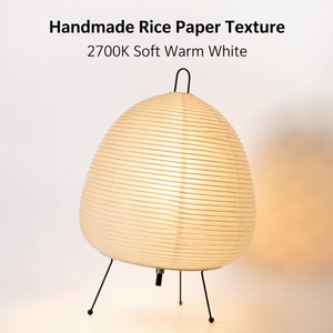 Lámparas de Mesa LED, Lámparas de Papel de Arroz, Luces Ambientales, Lámparas de Atmósfera, Lámparas Artísticas Japonesas, Luces Cálidas de Papel, Lámparas de Araña para Sala de Estar y Dormitorio - Product Image 1