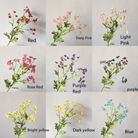Bunga Daisy Plastik Realistis Mirip Foto untuk Dekorasi Pernikahan Grosir Dekorasi Rumah