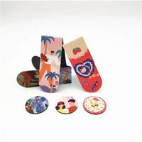 Marque-page magnétique vierge en papier à transfert thermique, impression personnalisée, motif Kawaii Bouddhisme, pour cadeaux d'enfants, vente en gros