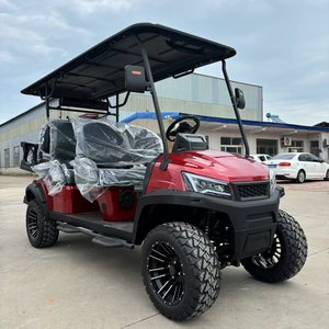 Carrito de Golf de Gasolina de Alta Calidad con 4 Asientos, Batería de Litio y Chasis de Aluminio en Oferta - Product Image 1