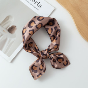 Vintage Trendy Printed Satin Silk <b>Square</b> <b>Scarf</b> Multiway Wear Versatile Pattern <b>Scarves</b> for Women Daily Outfit Decoration Gift - Product Image 1