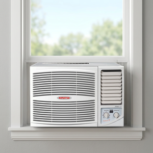 เครื่องปรับอากาศแบบติดหน้าต่าง 18000 BTU ใช้ไฟฟ้า สำหรับบ้าน/โรงแรม ห้องใหม่ ผลิตในอินเดีย พร้อมไส้กรองต้านเชื้อแบคทีเรีย คุณภาพสูง ลมเย็นแรง - Product Image 3