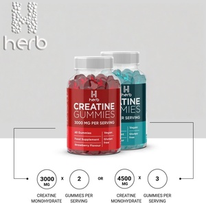 OEM/ODM Private Label <b>Creatine</b> Gummies Sugar Free <b>Creatine</b> Monohydrate Gummies for Men & Women <b>Creatine</b> Gummies - Product Image 2